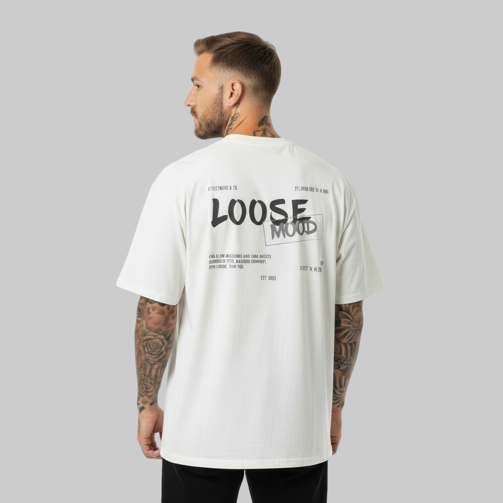 Studio Tee - Oversized - white