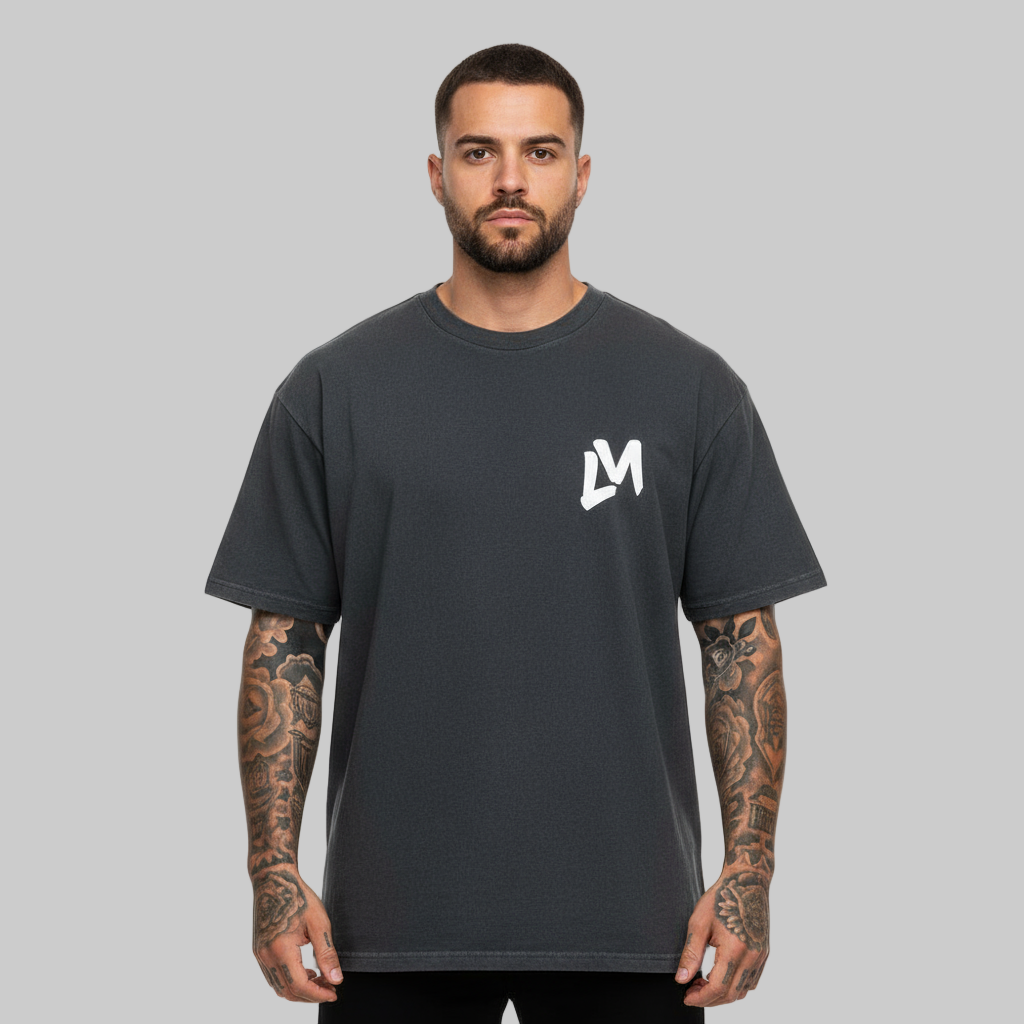 Basic Tee - Oversized - dark grey
