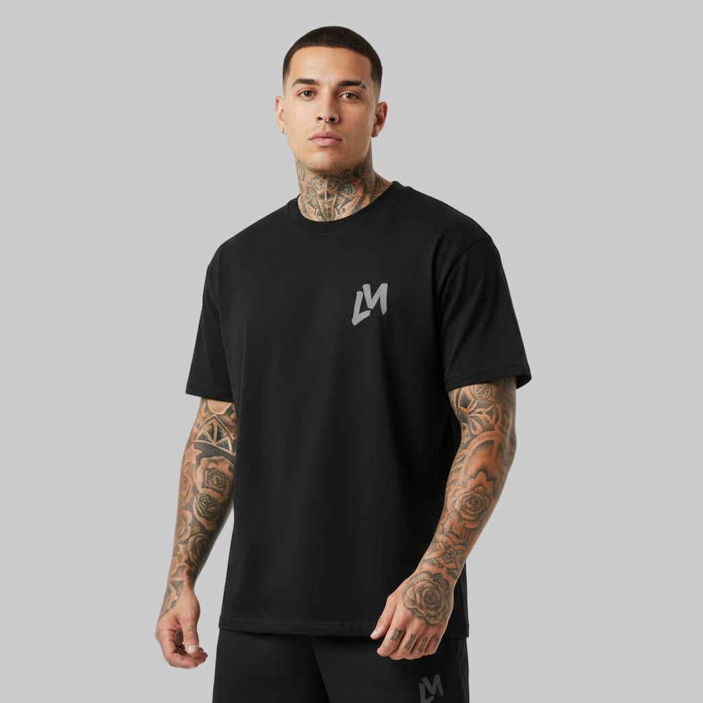 Basic Tee - Oversized - black