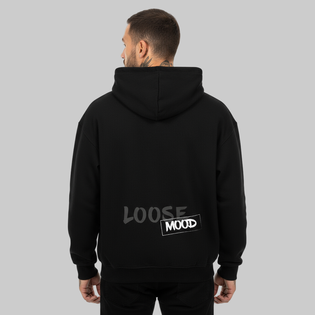 Zip Mood - Oversized - black