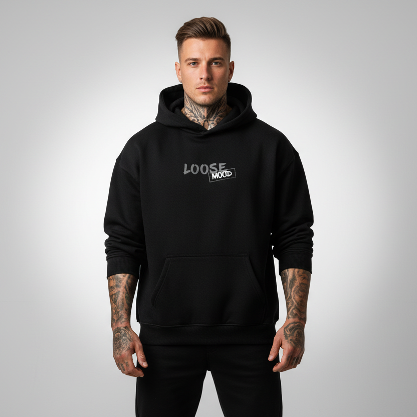 Oversize Crew (blue) - Hoodie